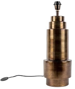 Lampă de masă Art Deco bronz fără abajur - Bruut