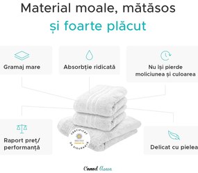 Prosop Classic 70 x 140 cm portocaliu, 100% bumbac