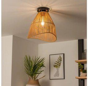 Brilagi - Lustra aplicată LED CERIA BOHO, 1xE27/40W/230V, Ø 30 cm, maro