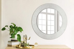 Oglinda rotunda imprimata Textura concretă