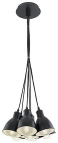 Lustră Eglo 49467 PRIDDY 7xE27/60W/230V