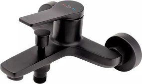 Baterie cada - dus FDesign Seppia monocomanda negru mat