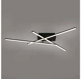 Plafonieră LED Brilagi STRIPES LED/30W/230V negru