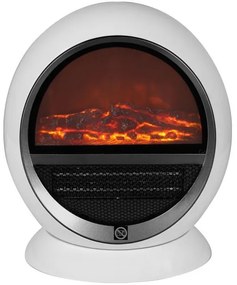 Deuba Ventilator de incalzire - semineu 1500 W - alb