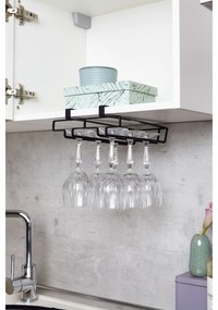 Suport pahare pentru dulap, Wenko, 6 pahare