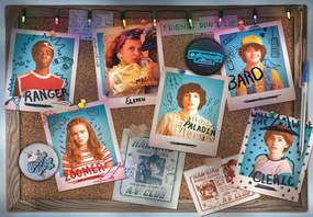Stranger Things Puzzle Compact Clementoni cu 1000 de piese