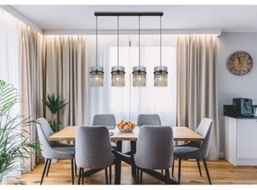 Lustră pe cablu Globo 15698-4H GORLEY 4xE27/60W/230V