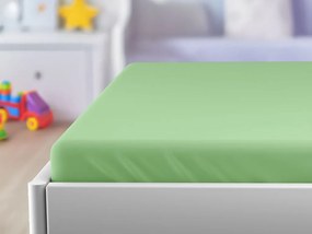 Cearsaf impermeabil JERSEY 70x140 cm, verde