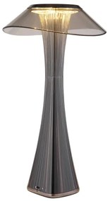 Lampă LED reîncărcabilă dimabilă de masă Globo 21025S AMBRA LED/2,5W/3,7V 2700K/4500K/6500K negru