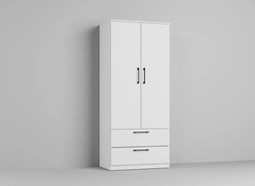 Dulap Adam - 83 cm - D1 alb cu sertare