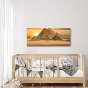 Tablou - Piramidele (120x50 cm)