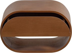 Raft în culoare naturală etajat 39 cm Momo – WOOOD