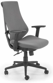 Fotoliu de birou Rubey (negru + gri). Promo -6%. 1048951