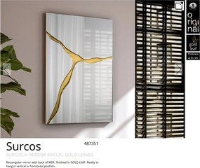 Oglinda de perete design decorativ Surcos aruriu 80x120cm