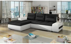 Expedo Colțar extensibil ATAVIA, 275x85x180, sawana 14/soft 17, colţ stânga
