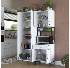 Set dulapuri bucătărie Jenaretta 20 (alb + negru). 1107092