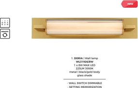 Aplica de perete LED DORIA 40,5cm