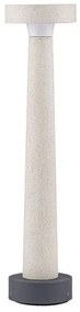 Stalp LED din ciment pentru exterior IP65 Cram White H-50cm