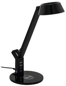 Eglo 99832 - Lampă de masă LED BANDERALO, cu control tactil și intensitate reglabilă, 4,8W/230V, negru
