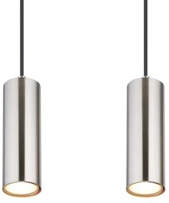 Lustră pe cablu Globo 57911-4H ROBBY 4xGU10/35W/230V crom mat