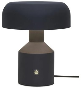 Veioza, Lampa de masa din metal Porto negru