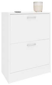 Pantofar Rin, 2 Usi, Alb, 63 x 30 x 85 cm