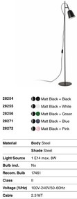 Lampadar, Lampa de podea design modern Studio alb