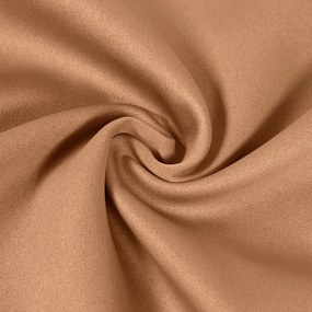 Goldea draperie blackout - bl-19 maro auriu - lățime 270 cm 220x270 cm