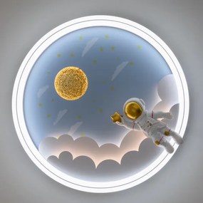 Brilagi - Plafonieră LED reglabilă pentru copii LED/42W/230V 3000/5700K astronaut