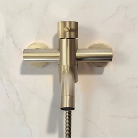 Baterie cada Rea Lungo Stripe auriu periat