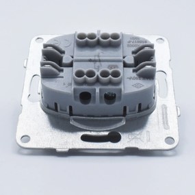 Intrerupator simplu cu led, 10A, IP20, Grafit, Panasonic Arkedia Slim/Karre Plus Plus