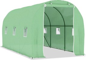 vidaXL Seră, 9 m², 4,5 x 2 x 2 m