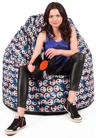 Fotoliu puf Sang XXXXL (suport picioare GRATUIT) (TD 300). 604023