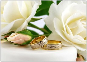 Tablou - Ziua nunții (70x50 cm)