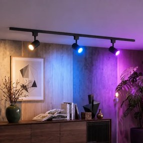 Philips - Spot LED dimabil pentru șină EASYLINK HUE, 3x GU10/4,7W/230V + Hue Bridge