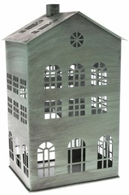 Suport de lumânări din metal Rustik House, 18 x 31x 15 cm