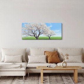 Tablou cu copaci (120x50 cm)