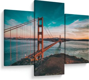 Tablou - Golden Gate, San Francisco (90x60 cm)
