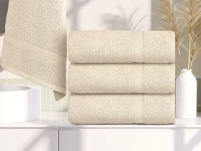Prosop CLARYSSE ELEGANCE 60x110 cm crem, 100% bumbac