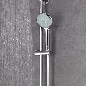 Coloana de dus Grohe Euphoria System 210, termostat, brat dus, crom - 26363000