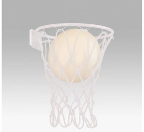 Aplica de perete camera copii BASKETBALL alb