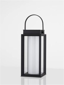 Lampa LED solara portabila iluminat exterior decorativ VERHAAL negru
