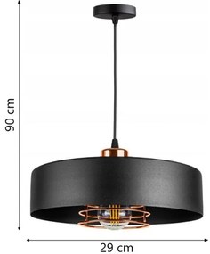 Lustră pe cablu VEST 1xE27/60W/230V