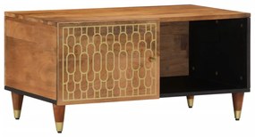 vidaXL Măsuță de cafea, 80x50x40 cm, lemn masiv de mango