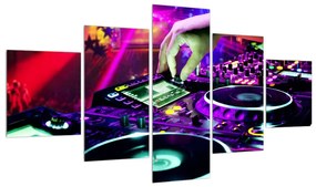 Tablou cu DJ (125x70 cm), în 40 de alte dimensiuni noi