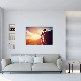 Tablou - Alpiniști (90x60 cm)