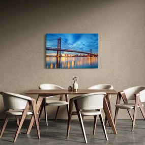Tablou - Podul Benjamin Franklin, Philadelphia (90x60 cm)