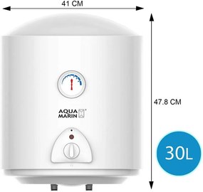 AQUAMARIN Boiler electric 30 l, alb