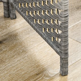 HOMCOM Paravent interior din lemn 4 panouri divizor de cameră pliabil pentru sufragerie dormitor 180 x 180 cm gri mixt | Aosom Romania