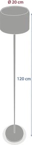 Hesperide - Lampă solară LED BOLTY LED/3,7V 2600 mAh IP65 bej